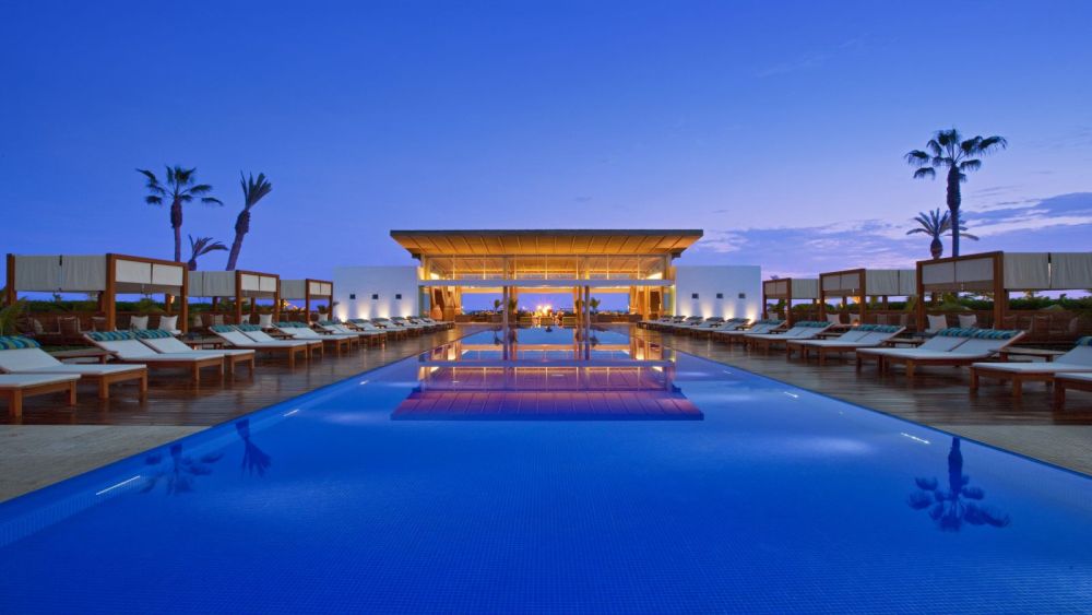 Poolbereich, Hotel Paracas, Peru Hochzeitsreise