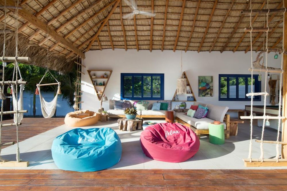 Lounge, Punta Rucia Lodge, Dominikanische Republik, Hochzeitsreise