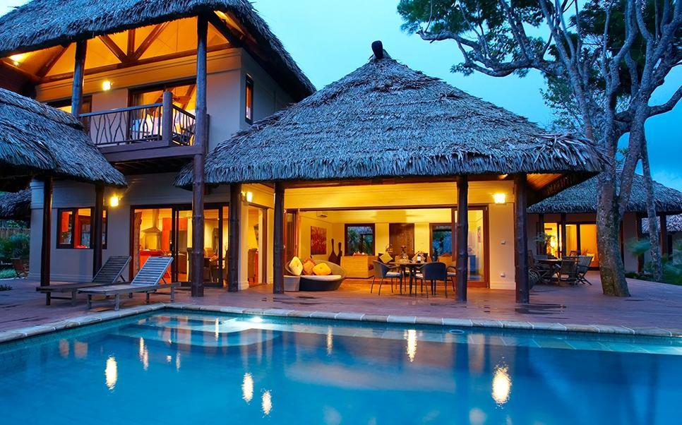 Villa, Nanuku Auberge Resort, Fiji, Südesee Reise
