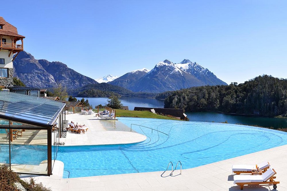 Pool, Llao Llao Bariloche Hotel & Resort, Argentinien Flitterwochen