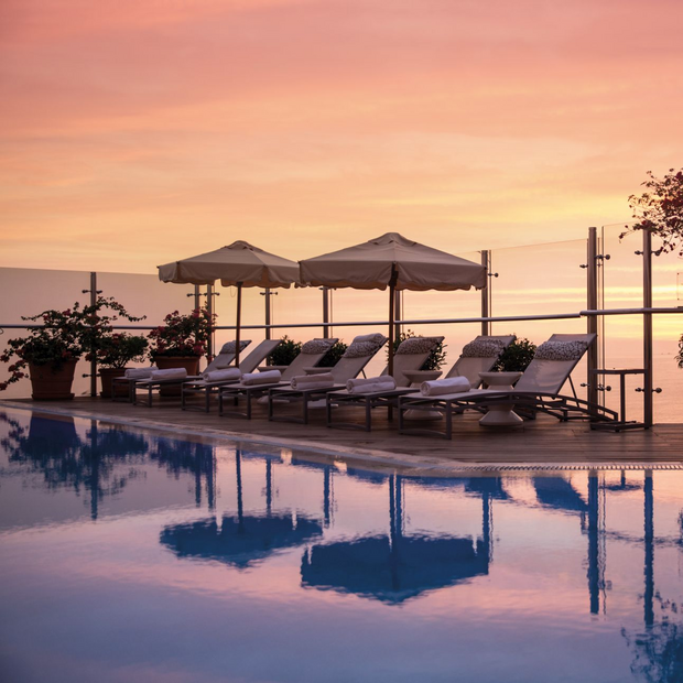 Pool, Hotel Belmond Miraflores, Peru Hochzeitsreise