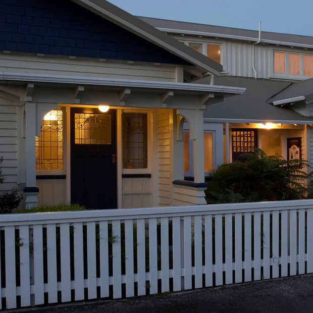 Willkommen im Teichelmann's Bed & Breakfast Hokitika, Neuseeland Hochzeitsreise