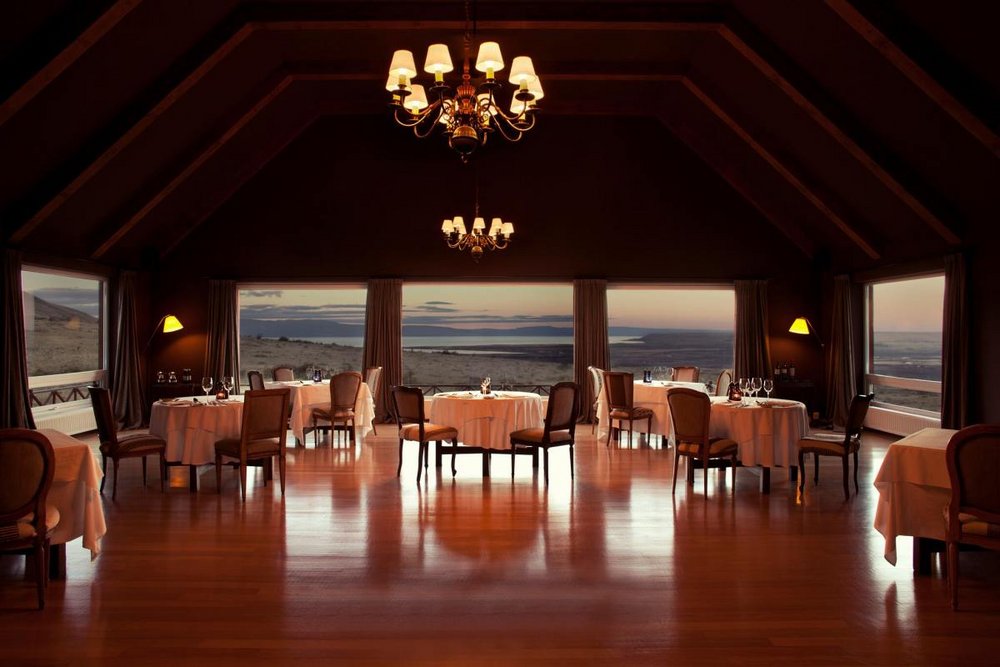 Restaurant, Hotel Eolo Patagonia's Spirit, El Calafate, Argentinien Flitterwochen