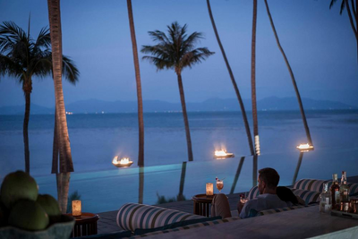 Strand von Koh Samui, Thailand Hochzeitsreise