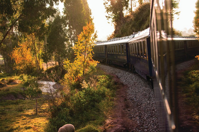 Fahrt mit dem Hiram Bingham Zug, Peru Hochzeitsreise