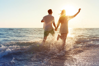Fotoshooting am Strand, Thailand Hochzeitsreise