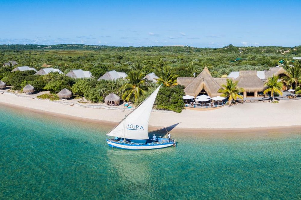 Segeln, Azura Benguerra Island, Mosambik Flitterwochen