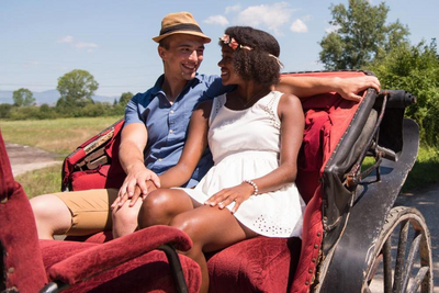 Pferdekutschfahrt durch Havanna, Kuba Hochzeitsreise, Romantik