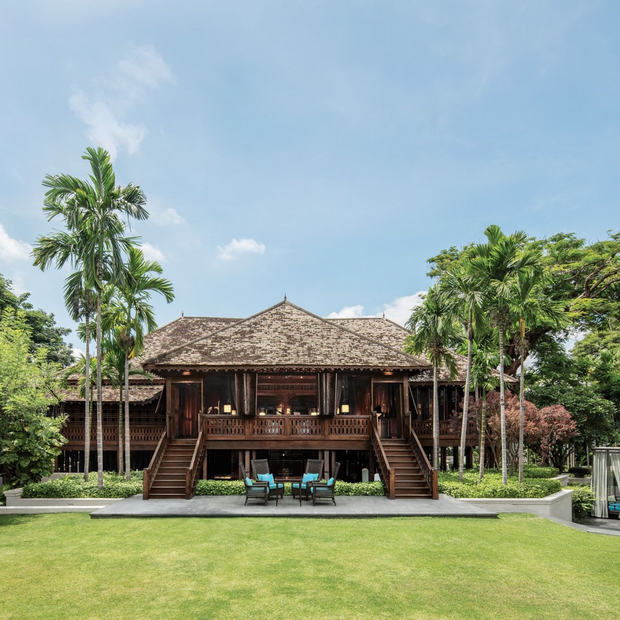 Aussenansicht, 137 Pillars House, Hotel Chiang Mai, Thailand Rundreise