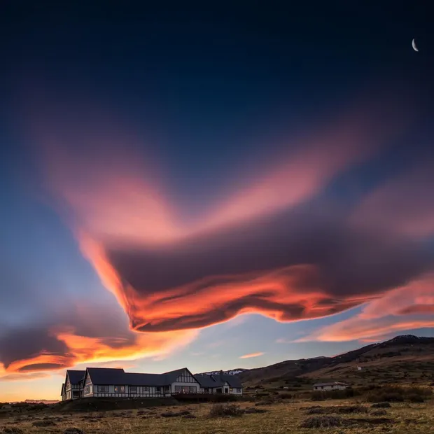 Panorama, Hotel Eolo Patagonia's Spirit, El Calafate, Argentinien Flitterwochen