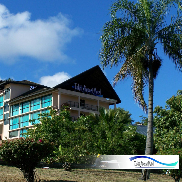 Außenansicht, Tahiti Airport Motel, Südsee Flitterwochen