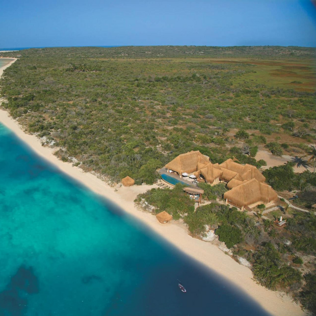 Panoramabild, Azura Benguerra Island, Mosambik Flitterwochen