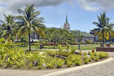 Papeete, Tahiti, Südsee Hochzeitsreise, Sightseeing