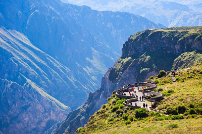 Cruz del Condor, Colca Canyon, Peru Hochzeitsreise