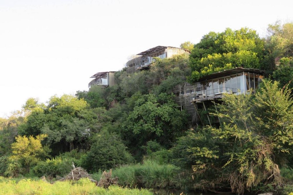 Außenansicht, Singita Lebombo Lodge, Südafrika Flitterwochen