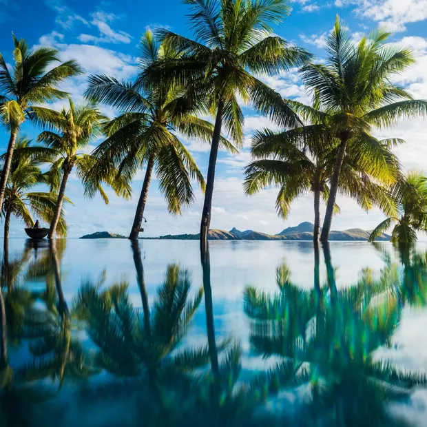 Infinity Pool, Tokoriki Island Resort, Fiji, Südsee, Ozeanien Reisen
