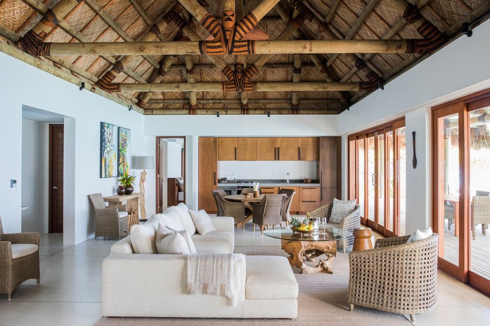 Luxuriöses Zimmer, Kokomo Private Island Fiji, Südsee Reise