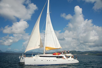Katamaran Dream Yacht Charter Mojito 82, Seychellen Hochzeitsreise, Segeln