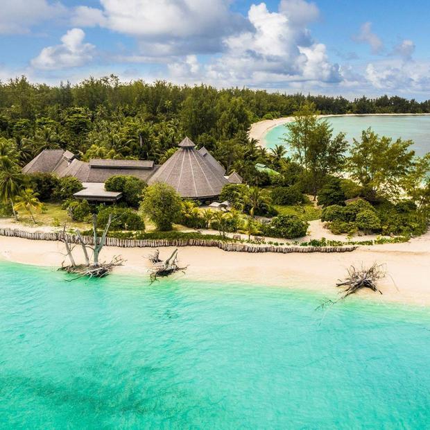 Panorama, Denis Private Island, Seychellen Flitterwochen