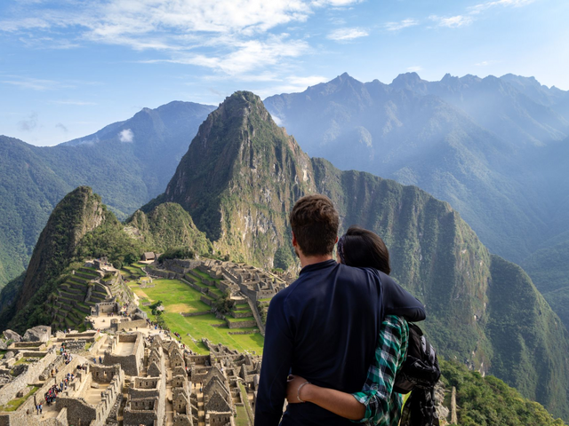 Machu Picchu, Peru Hochzeitsreise